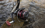 LINNHUE Fishing Reel All Metal Spool Spinning Reel 8KG Max Drag Stainless Steel Handle Line Spool Saltwater Fishing Accessories