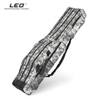 Three-layer foldable big belly Sea fishing bag 1.2m1.5m] backpack fishing rod bag Sea Pole bag multi-functional rock fishing
